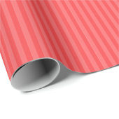 Rode Salsa gestreepte kleur inpakpapier (Rol Hoek)