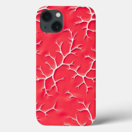 Rode Salsa-takpatroon iPhone-hoes Case-Mate iPhone Case