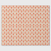 Rode Sardines vis zomer Cadeaupapier (Vlak)