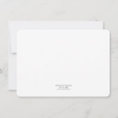 Rode Save-the-Date-aankondigingen met nummerplaat Save The Date (Achterkant)