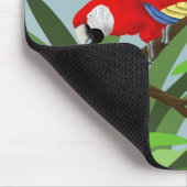 Rode Scarlakarabaa Papegaai Muismatten (Hoek)