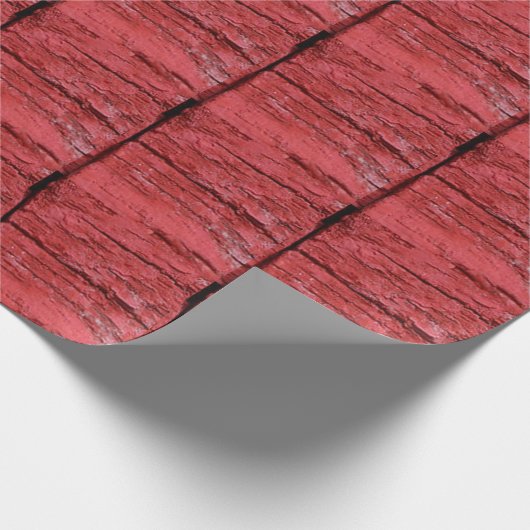 , rode schaafjes, klauter cadeaupapier (Hoek)