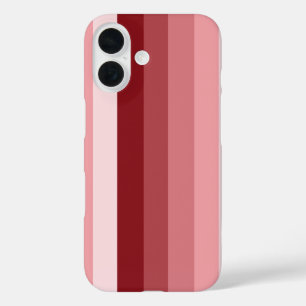 Rode schaduwstrepen iPhone 16 hoesje