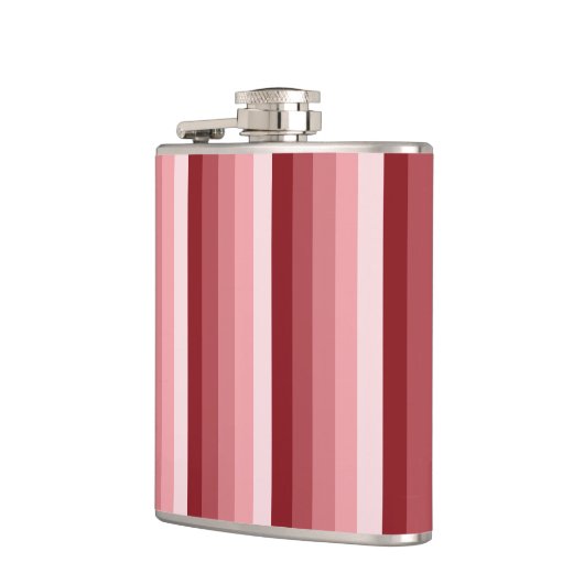 Rode schaduwstrepen heupfles (Links)