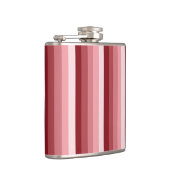 Rode schaduwstrepen heupfles (Rechts)