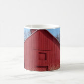 Rode schar koffiemok (Center)