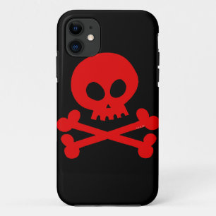 rode schedel Case-Mate iPhone case