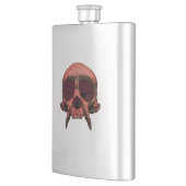 Rode Schedel flesje Flacon (Links)