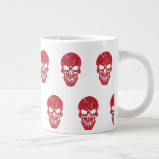 Rode Schedel Thema Grote Koffiekop