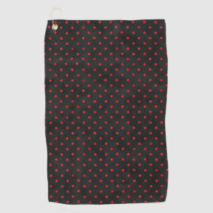 Rode Schedels en Zonnebloem Serie Design 14 Golfhanddoek