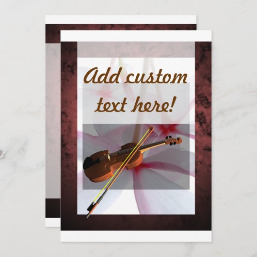 Rode Schelp Bloemendans (Voorkant / Achterkant)