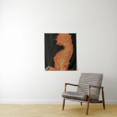 Rode schilderfoto wandkleed (In situ)