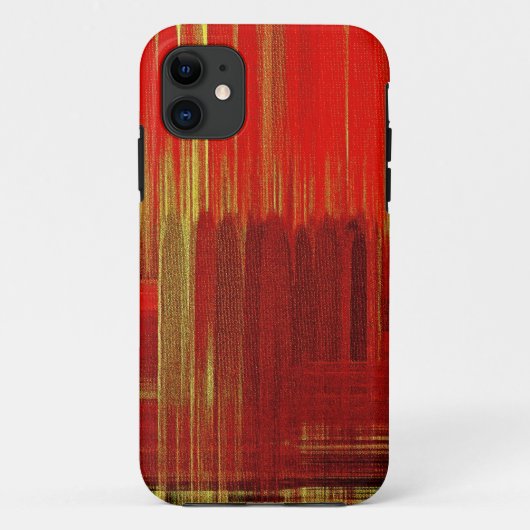 Rode schilderkunst - iPhone-tas Case-Mate iPhone Case (Achterkant)