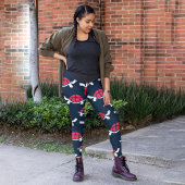 Rode schildpad leggings