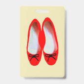 rode schoenen badge (Achterkant)
