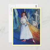 Rode schoenen briefkaart (Voorkant / Achterkant)