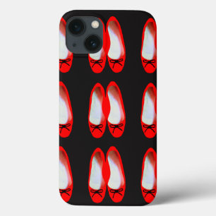 Rode schoenen iPhone 13 hoesje