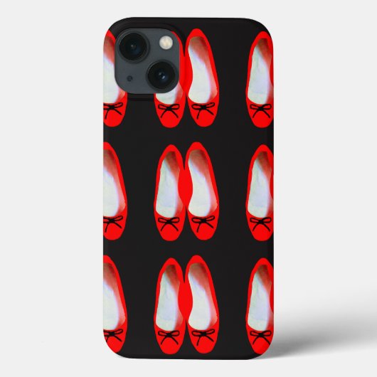 Rode schoenen Case-Mate iPhone case (Achterkant)