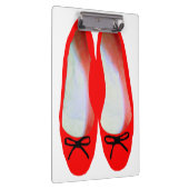 Rode schoenen klembord (Rechts)