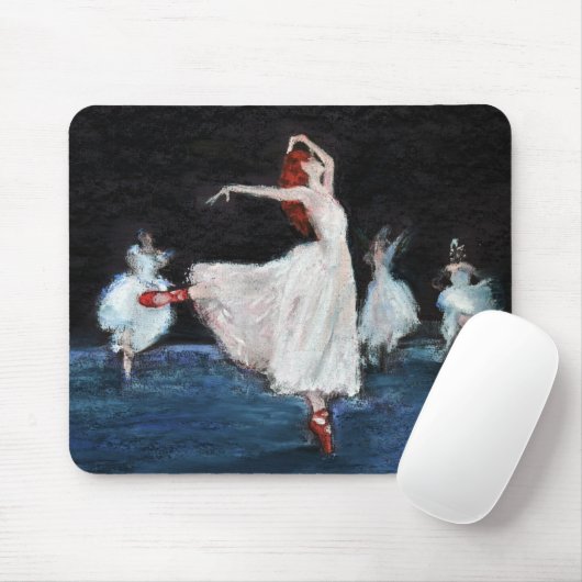 Rode schoenen muismat (Met muis)