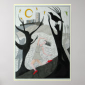 Rode schoenen poster (Voorkant)