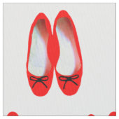 Rode schoenen stof (Close Up)