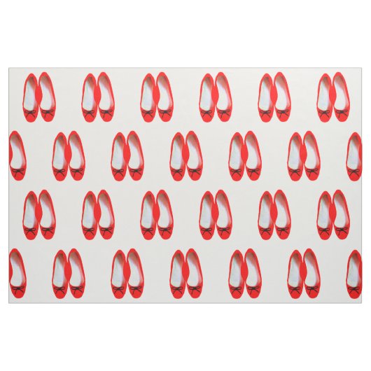 Rode schoenen stof (Fat Quarter)