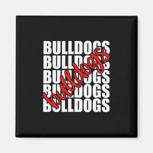 Rode School Sport Fan Team Spirit Magneet