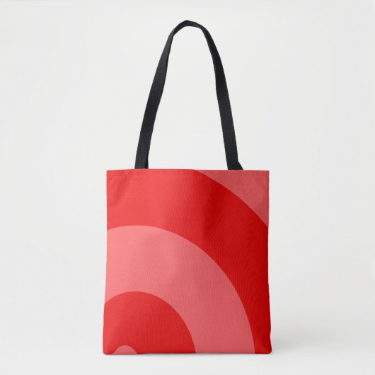 Rode schoonheid tote bag (Voorkant)