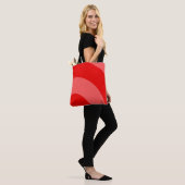 Rode schoonheid tote bag (Op model)