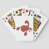 Rode Schorpioen Illustratie Pokerkaarten (Achterkant)