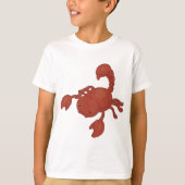 Rode Schorpioen Illustratie T-shirt (Voorkant)