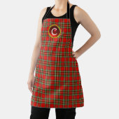RODE SCHOTSE TARTAN, RODE ROBIJN EDELGESTEENTE INI SCHORT (Insitu)
