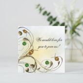 Rode schouderwets leder kaart (Staand voorkant)