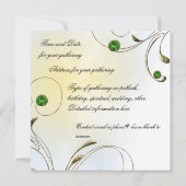 Rode schouderwets leder kaart (Achterkant)