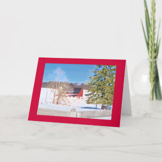 Rode Schuur achter Omheining op "Nationale Snoeken Kaart