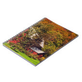 Rode schuur in de herfst notitieboek (Linkerzijde)