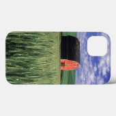 Rode schuur in tarwe- en gerstveld in Whitman 2 Case-Mate iPhone Case (Achterkant (horizontaal))