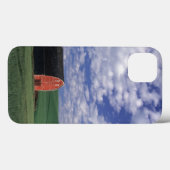 Rode schuur in tarwe- en gerstveld in Whitman Case-Mate iPhone Case (Achterkant (horizontaal))