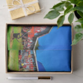 Rode schuur verzamelobjecten tissuepapier (Geschenk)