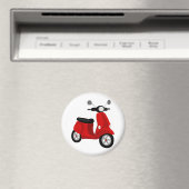 Rode scooter magneet (Insitu (Vaatwasser))