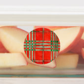 RODE SCOTT SCHOTSE RUIT Waterdichte Labels (Aangebracht)