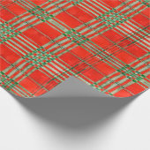 RODE SCOTT TARTAN Inpakpapier (Hoek)