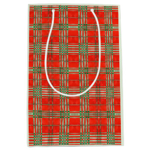 RODE SCOTT TARTAN Medium Gift Bag Medium Cadeauzakje