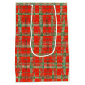 RODE SCOTT TARTAN Medium Gift Bag Medium Cadeauzakje (Achterkant)