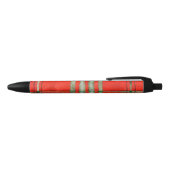 RODE SCOTT TARTAN zwarte inkt pen (Bovenkant)