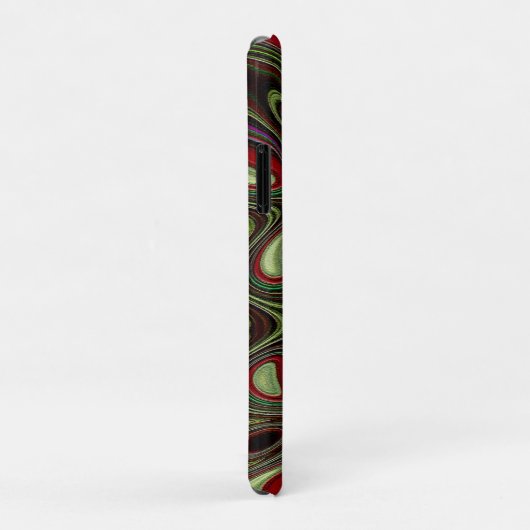 Rode Scramble Case-Mate iPhone Case (Achterkant/rechts)