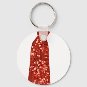 rode sequentie pin-up sleutelhanger