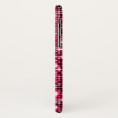 Rode Sequins Telefoon Case (Achterkant/links)