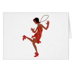 rode sequinzwarte flap